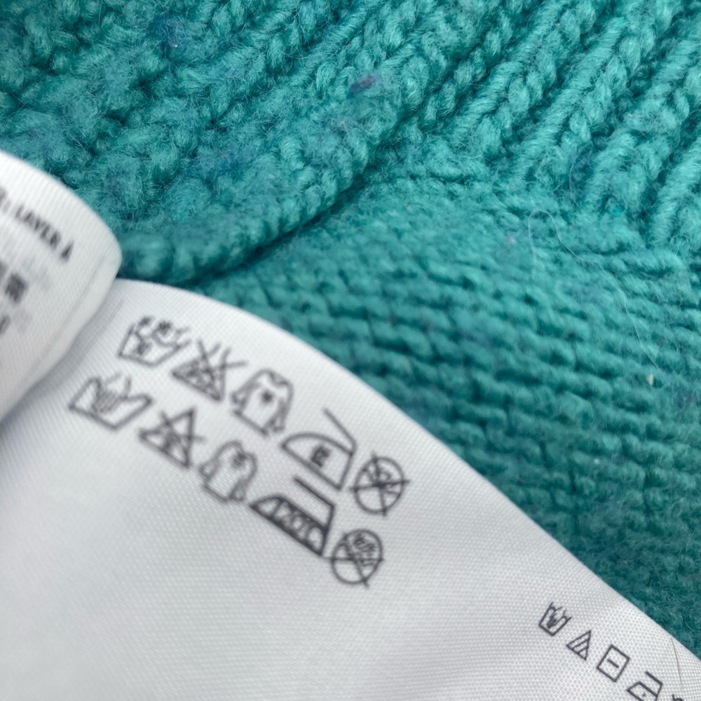 Hollister wool blend green purple sweater - Picture 6 of 12